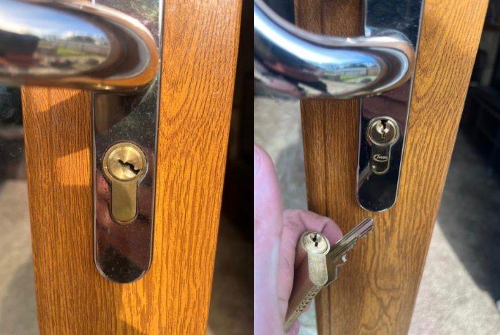 Locksmith work in Milltimber
